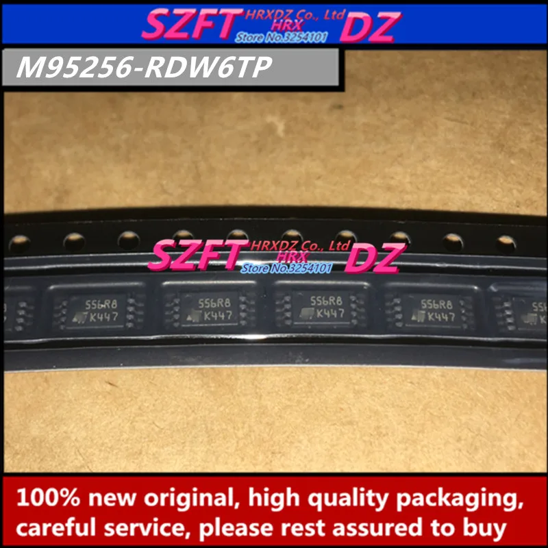 

SZFTHRXDZ 100% new original 10PCS M95256-RDW6TP 556R8 TSSOP-8