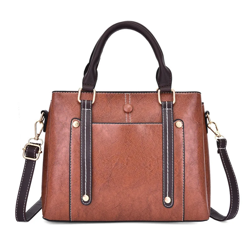 

2019 Spring Summer New Style WOMEN'S Bag Casual Tote Bag Large Capacity Versatile Hand Shoulder Bag Shoulder Bag Bag