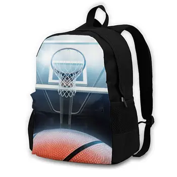 

School Backpack for TeenagesBackpack Leisure Rucksacks TravelBasketball Arena daypa