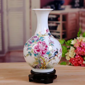 

NEW CLASSIC JINGDEZHEN CERAMIC VASE ORNAMENTS HOME LIVINGROOM DECORATION CRAFTS HOTEL OFFICE DESKTOP ACCESSORIES FURNISHING ART