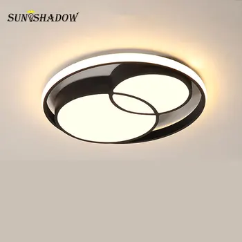 

Modern Led Ceiling Light For Living room Bedroom Dining room Kitchen Lamps Ceiling Lamp Black&White Lighting Fixtures 110V 220V