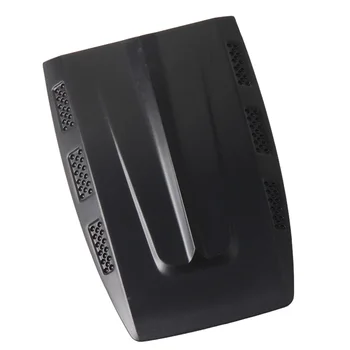 

1/10 Parts Durable Engine Hood Kids Gift Air Intake Cover Plastic Easy Install Accessories Black For RC Crawler