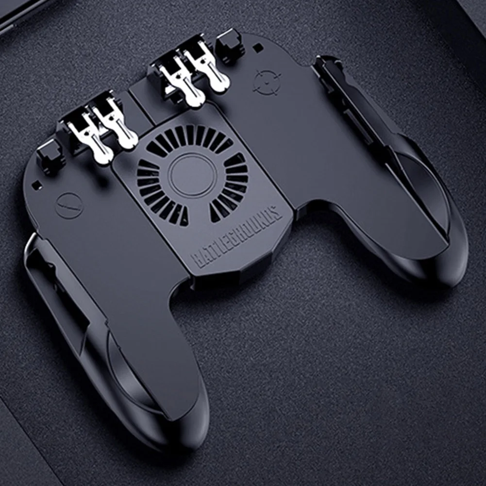Gamepad Accessories Flexible Mobile Controller Handheld Grip ABS Gaming Joystick Portable Compact For IOS Android Cooling Fan - Цвет: Charging