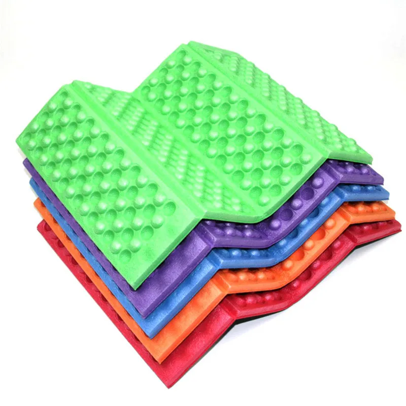 

Foldable Folding Outdoor Camping Mat Seat Foam Portable Waterproof XPE Dots Chair Picnic Mat Pad 27*39*0.9cm New