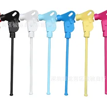 Подставка для велосипеда с фиксированной передачей Подножка для парковки велосипедная стойка с зажимом подставка для ног Держатель для края фиксированная Шестерня только держатель