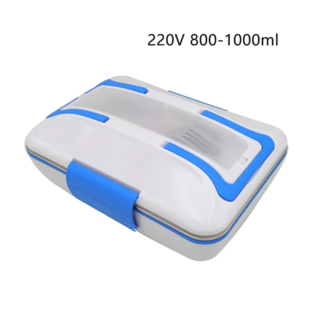 

Warmer Double Layer School Food Heater Stainless Steel Picnic Office With Removable Container Lunch Box Bento Electric Portable