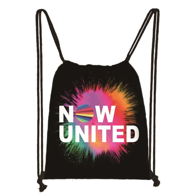 

Hot Now United Kids Drawstring Bags Men Women Student Shopping Casual Backpack School Traveling Party Bags Gifts