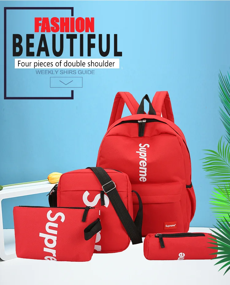 

Backpack Women's Korean-style 2018 New Style College Style Backpack Campus Casual Versatile High School Schoolbag Fashion