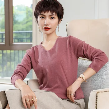 

Helovi 100% cashmere pullovers Winter Sweater Women Cashmere Knitted Women Sweaters And Pullovers mongolian cashmere coat