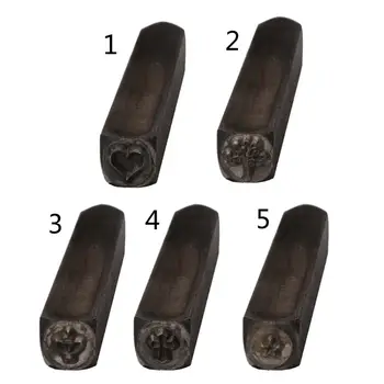 

Embossed Stamp Jewelry Making Tools Star Heart Bee Tree Design Stamps Metal Punch Stamp Stamping Tool Jewelry Making