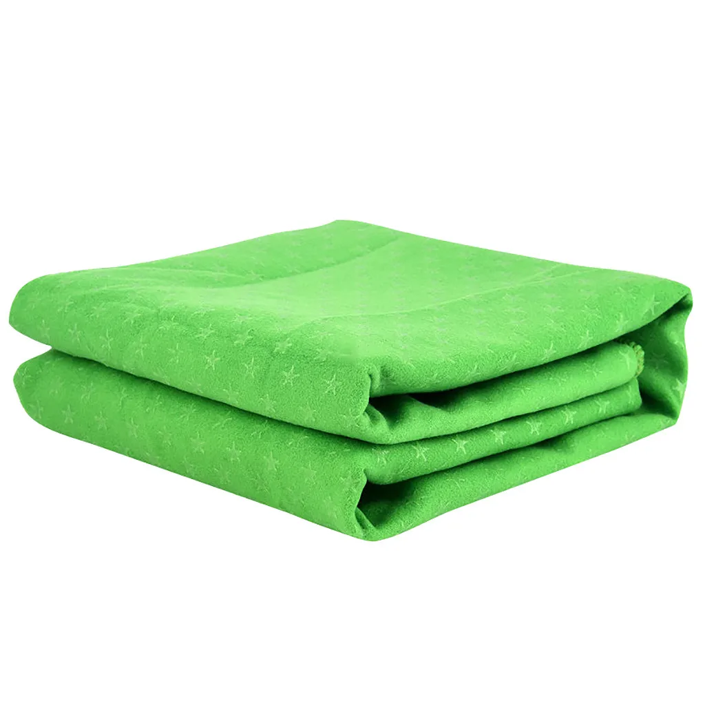 Yoga Mat Ultra Thin Printed Yoga Portable Non slip Fitness Mat Foldable