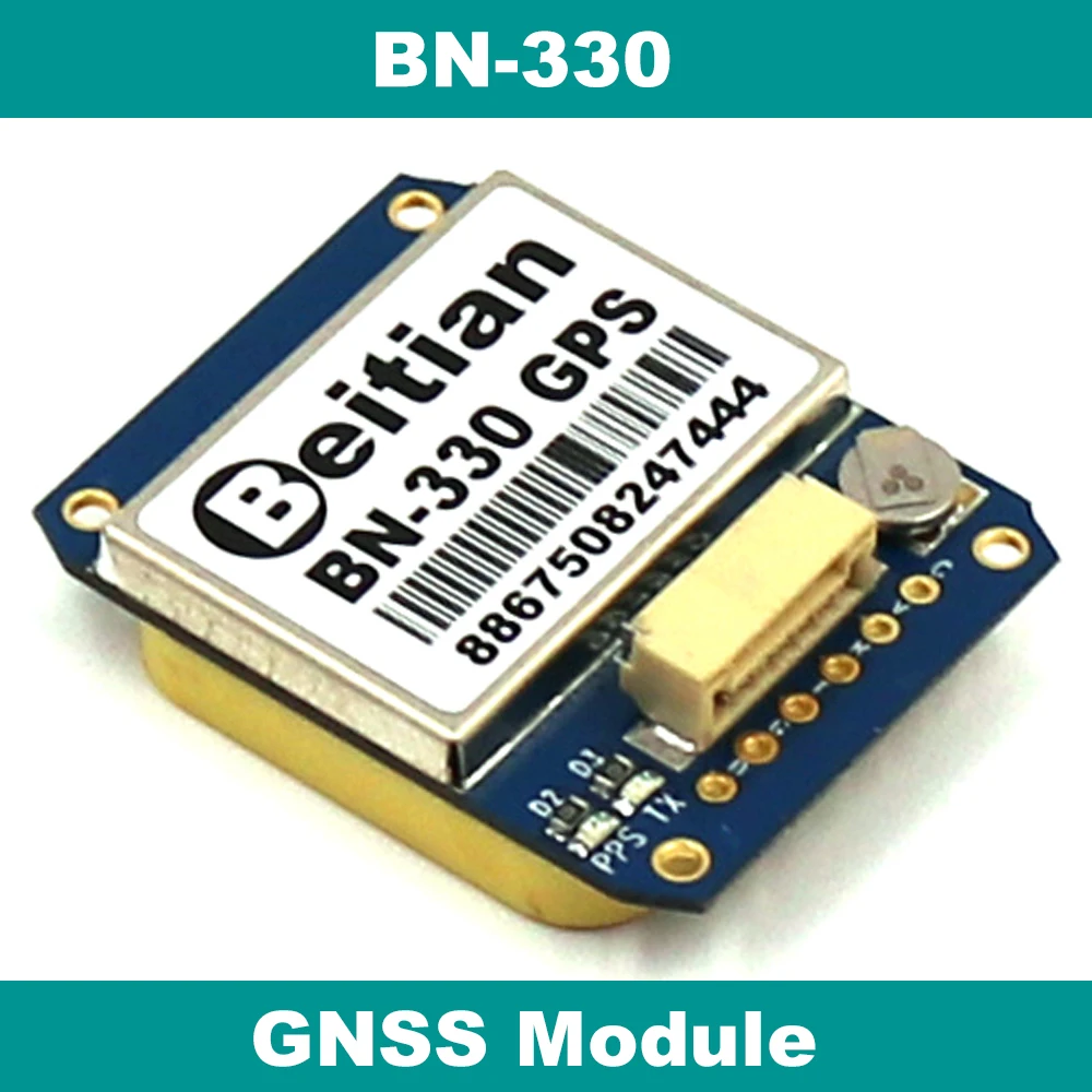 

TTL level Base Station PPS UART GPS GLONASS Dual GNSS module GPS module with antenna receiver 4M FLASH , BN-330
