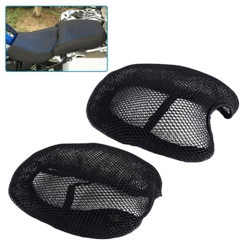 

DWCX Prevent Bask Heat Insulation Breathable Motorcycle Seat Cushion Cover fit for BMW R1200GS ADV 2013 2014 2015 2016 2017 2018