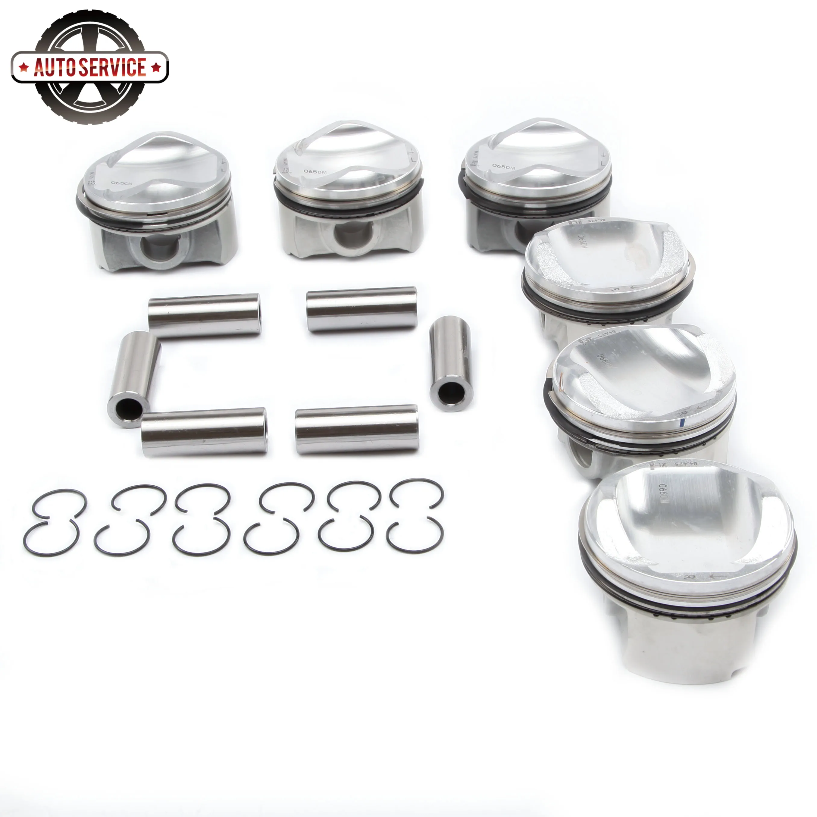Поршневое и поршневое кольцо 06E 107 065 DM 84 51 мм для Audi A4 A5 A6 A7 A8 Q5 Q7 VW Touareg 3 0 T Pin 22