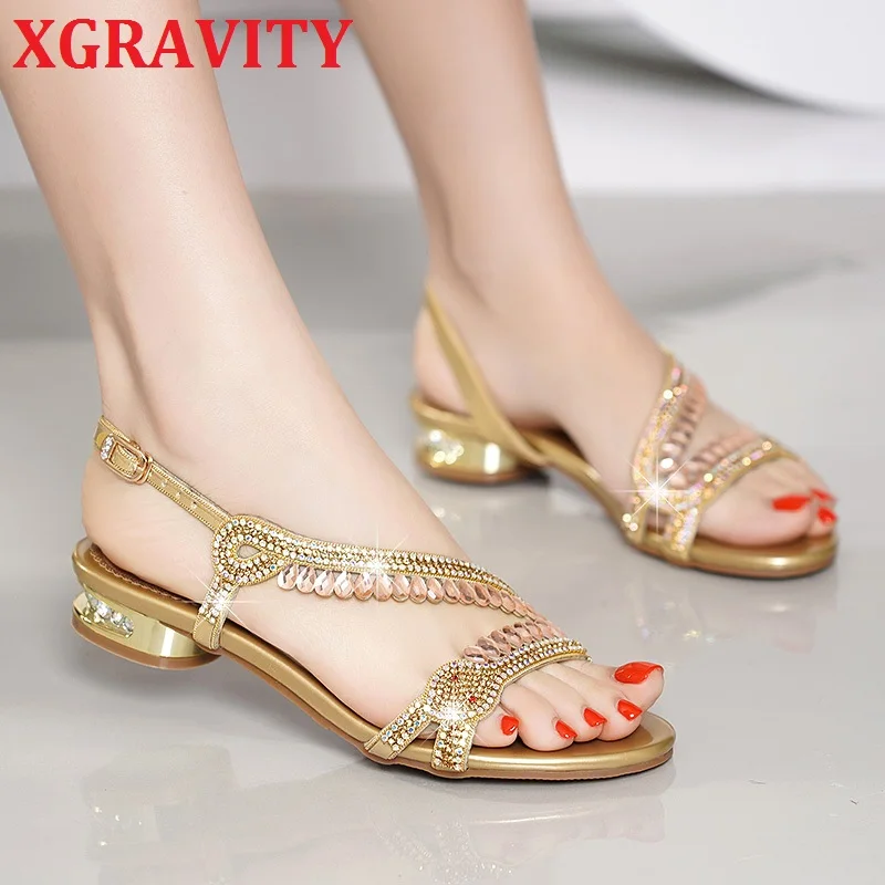 XGRAVITY Size 34 41 Bright Rhinestone 