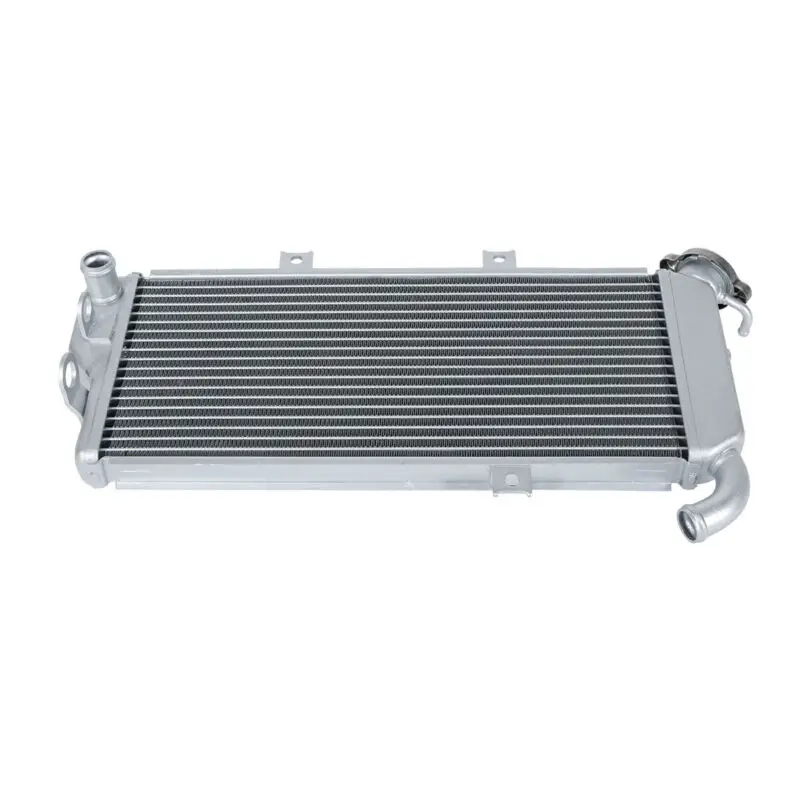 Motorcycle Silver Aluminum Engine Cooler Radiator For Kawasaki Ninja Ninja 650 EX650 2012-