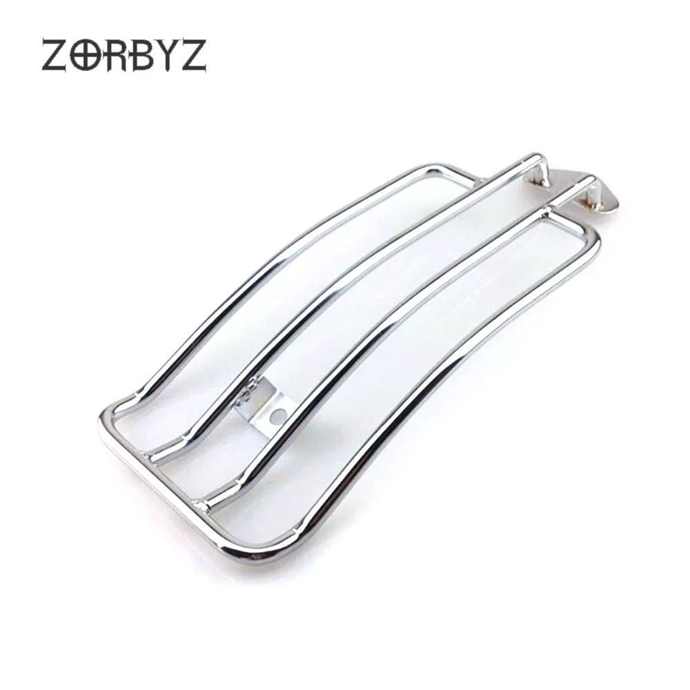 ZORBYZ мотоциклетные хромированные задние сиденья багажная стойка для Honda Shadow Aero 750