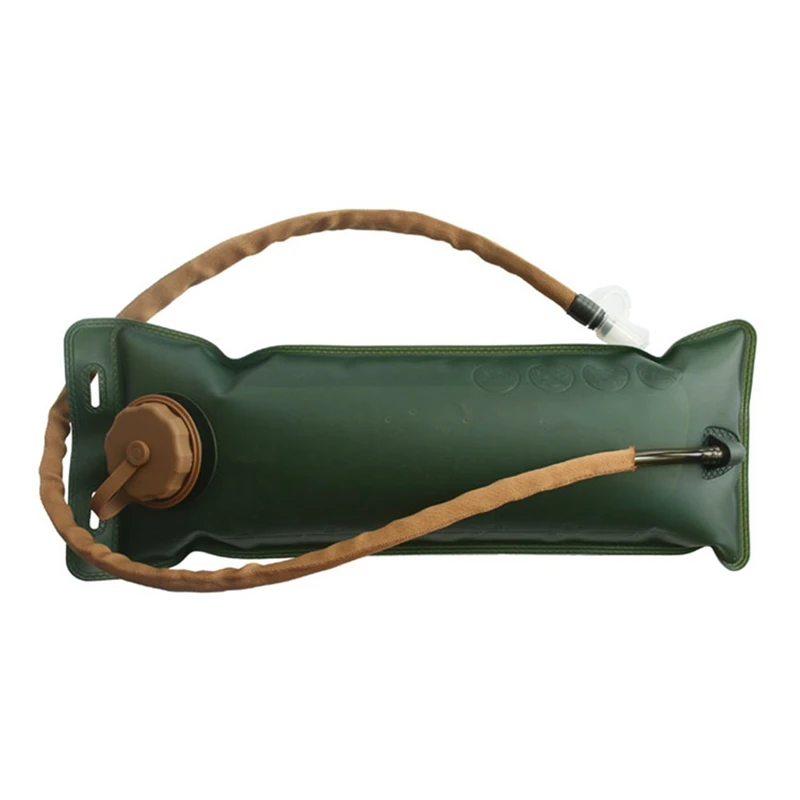 

Outdoor 3L Large Water Bag Survival Hiking Climbing TPU Foldable Water Bladder Cycling Backpack Drink Pouch Camping Equipment