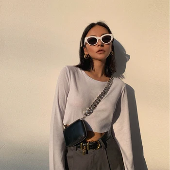 

2019 new fashion women's clothing Autumn loose raw short short-sleeved T-shirt tops women's slim wild