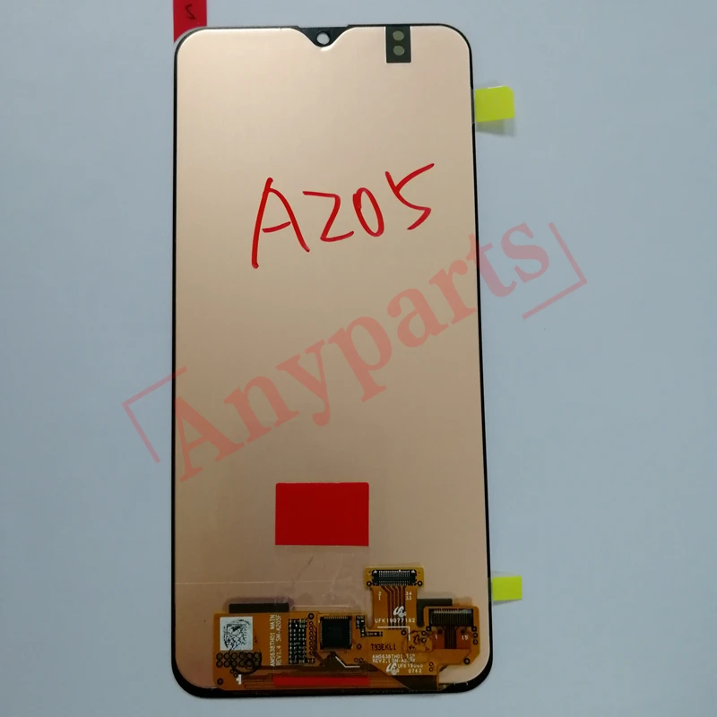 Для samsung Galaxy A20 A205/DS A205F A205FD A205A дисплей с сенсорным экраном дигитайзер в сборе для samsung A20 lcd