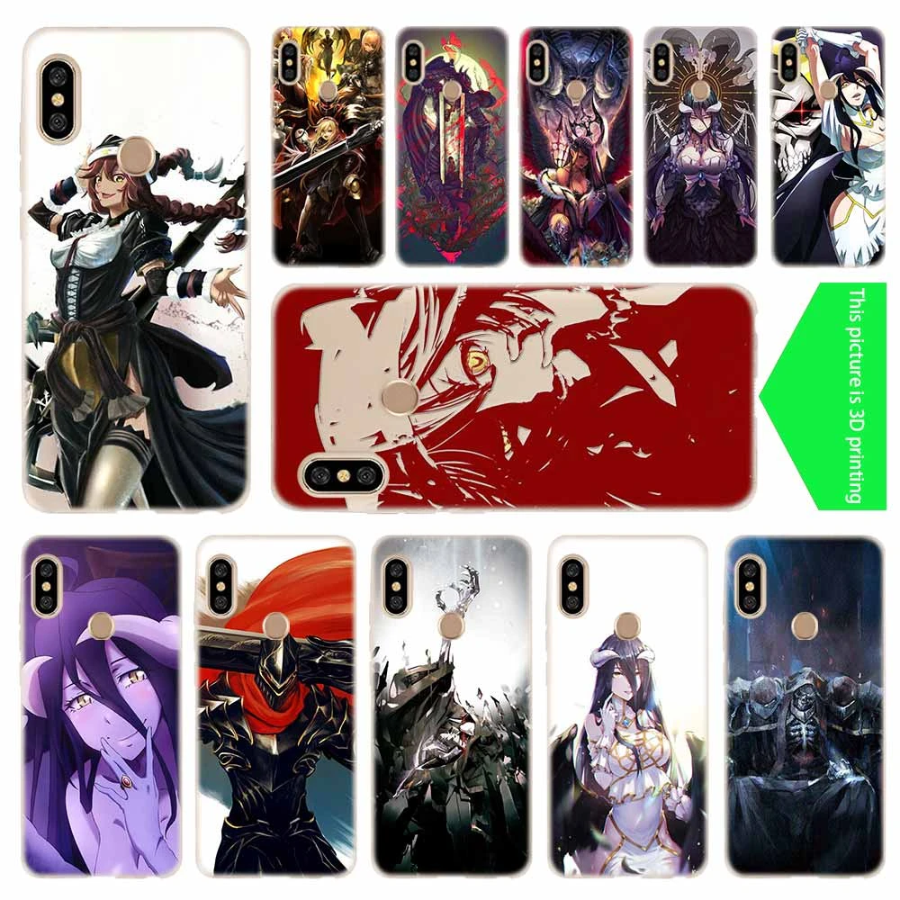 Overlord Ii Albedo New Arrival Soft Silicone Case For Xiaomi Redmi Note 10 11 9 8 7 Pro Max 11s 10s 9s 8t 4g Cover Phone Case Covers Aliexpress