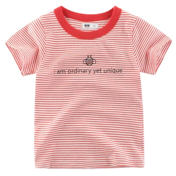 

Little Bee Stripe New summer boys clothes cartoon short sleeve T-shirt kids clothes boy T-shirt 2-8 years old