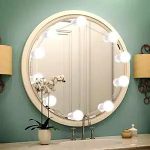 

3-Mode 10-Level Adjustable Brightness LED Vanity Mirror Light Make Up Beauty Lamp UL Certified Make Up Mirror Light 1600LM 20W
