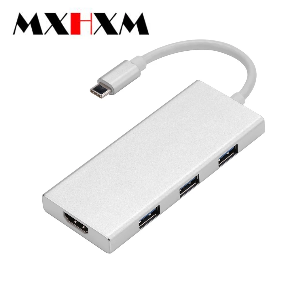 Тип-c в HDMI конвертер 7in1HUB3. 0 функциональный считыватель TFsd Тип карты зарядки в одном