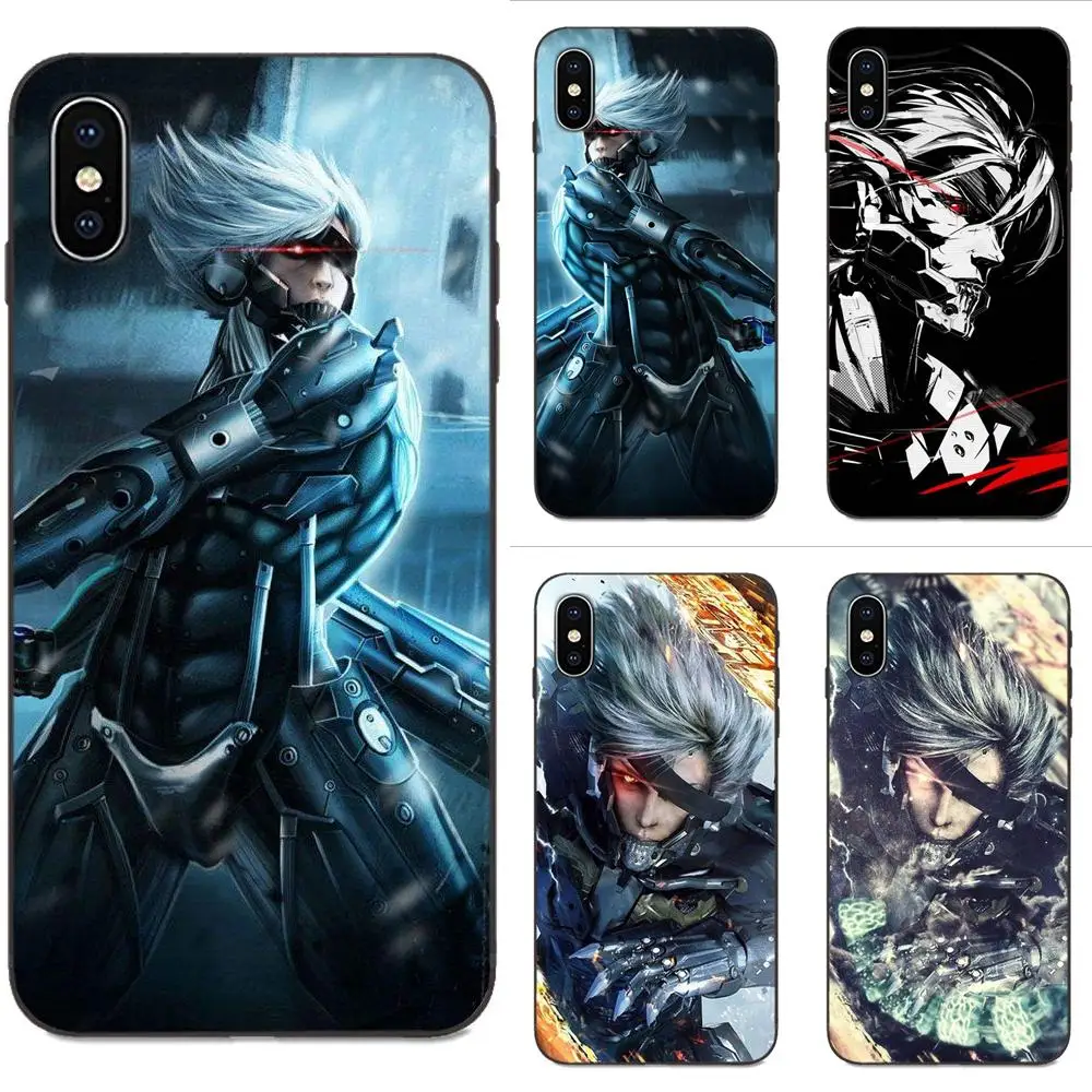 

For Xiaomi Mi Mix Max Note 2 2S 3 5X 6 6X 8 9 SE A1 A2 Lite Play Pro F1 Diy Drawing TPU Cool Game Metal Gear Rising