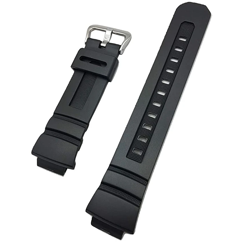16mm Black G Shock Style Watch Band Comfortable Tough Durable Replacement Wrist Strap (for Men and Women) | Наручные часы