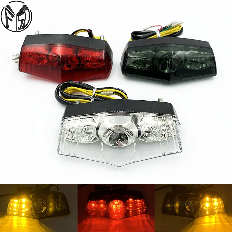

Универсальный светодиодный задний фонарь, стоп-сигнал для Harley, Honda, Yamaha, Ducati, Suzuki, Kawasaki, BMW, ATV, велосипедов, скутеров, мотоциклов
