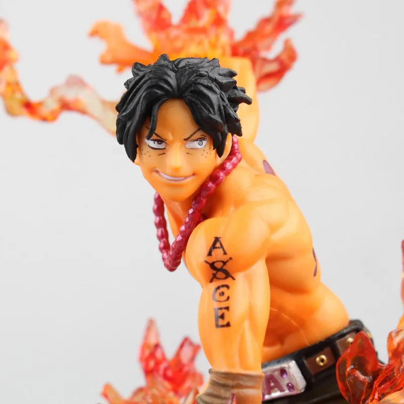 One Piece Navigation ZERO Luffy Fire Fists Ace Brotherly Trip Fighting Version Ultra-Fighting Garage Kit