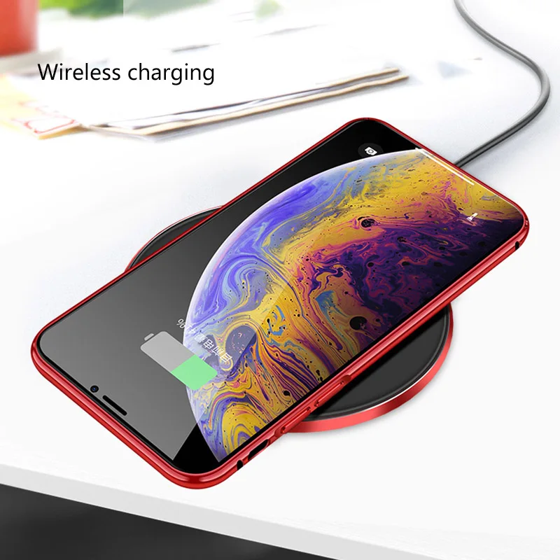 Алюминиевый металлический бампер для iPhone 7 8 Plus XS чехол защитная рамка чехол для iPhone X XR XS Max 7 8 Plus рамка чехол бампер