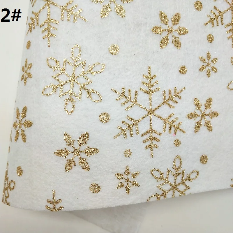 Mini Roll 30x134CM Dots Faux Leather, Snakeflake Felt Roll For Making Bows LEOsyntheticoDIY SK218 - Цвет: 2