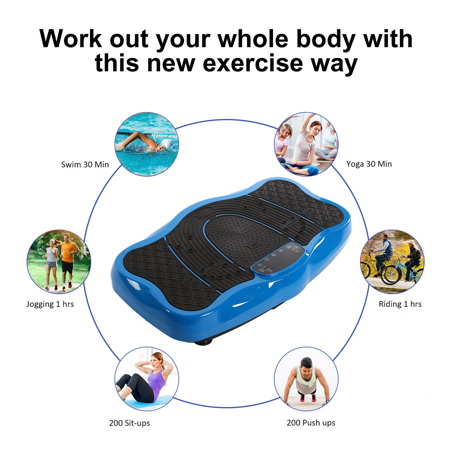 JF-CFM10 Slimming machine fits the massage vibration plate crazy