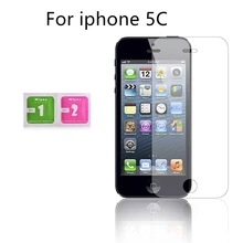 Гарантия качества 0,3 мм 2.5D Закаленное стекло-экран протектор для iPhone 5C HD закаленное защитное стекло+ протрите