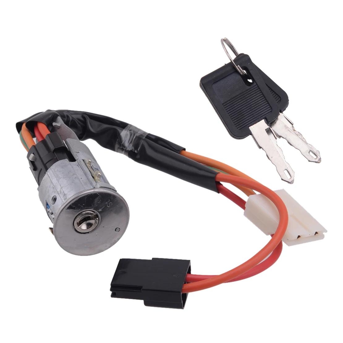 beler 256419 7701038365 Ignition Lock Barrel Switch w/ 2 Keys Fit For Vauxhall Vivaro Renault