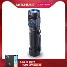 Прибытие SKILHUNT M150 CREE XP-L2 светодиодный 750 люменов USB Edc-фонарь с магнитной зарядкой фонарик с 14500/AA батареями OLIGHT