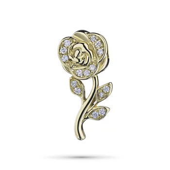 

Pendant made of yellow gold with diamond e0301pd05180200