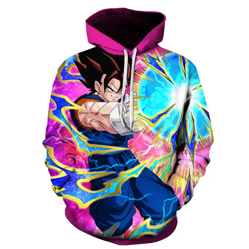 Дизайн, худи с принтом power DBZ dragon ball Z wukong 3D Outone, Мужской пуловер, лидер продаж, толстовки, модные топы, одежда - Цвет: WNT211