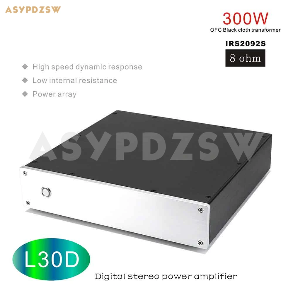 Цифровой Hi Fi стерео усилитель мощности L30D IRS2092S IRFB4227 IRAUDAMP9 300 Вт 8 Ом|Усилители