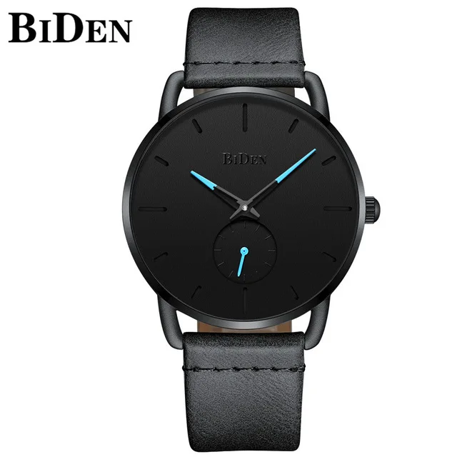 Reloj Hombre BIDEN Top Brand Luxury Men Watches Waterproof Ultra Thin Date Wrist Watch Male Mesh Strap Casual Quartz Clock - Цвет: Color 15