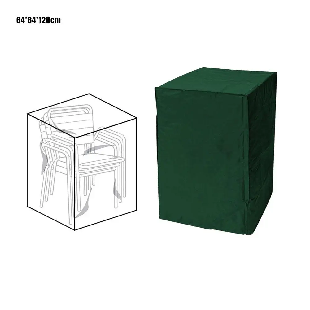 64x64x120cm Кресло для патио Чехлы для мебели кресло для патио Чехлы стекируемые 210D Водонепроницаемый пылезащищенная мебель Рождественская елка пылезащитный чехол - Цвет: 64x64x120cm