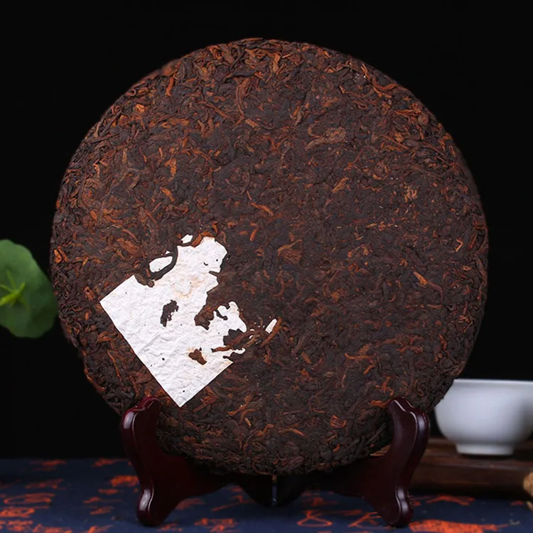 2013 год китай MengHai Heaven Earth 7262 торт со зрелым чаем 357 г готовый китайский юньнань Pu