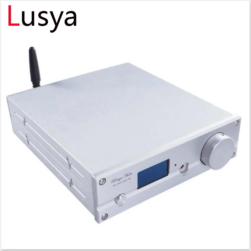 Cheap  USB Audio Decoder Stereo Amplifier DSD512 with Headphone Jack Bluetooth 5.0 ES9038Q2M DAC CSR8675 A