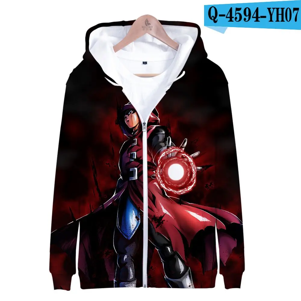 boys Dragon Ball Zipper jacket For Men Hot Sale Thick Hoodie Print Dragon Ball Fashion Streetwear Fitness kid's Sportswear Hoody - Цвет: color at picture