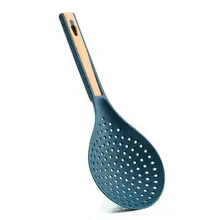 Heat Resistant Strainer Scoop Drain Colander Kitchen Accessories Gadgets Drain Veggies Water Scoop Cooking Gadget Kitchen Tool