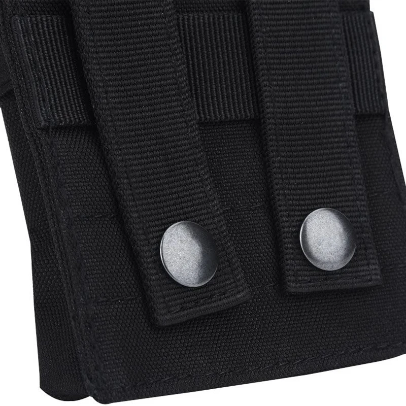 Molle Short Radio Pouch Nylon Molle Tactical Radio Holder Case for BaoFeng UV-5R UV82 (T) Walkie Talkie Case Multicam Pouch 2