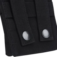 Molle Short Radio Pouch Nylon Molle Tactical Radio Holder Case for BaoFeng UV-5R UV82 (T) Walkie Talkie Case Multicam Pouch 2