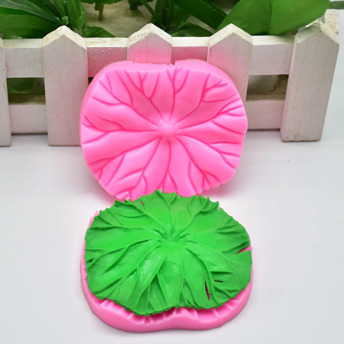 DIY Хлебобулочные листья лотоса Силиконовые формы для торта Моделирование выпечки Жидкая силиконовая глина помадка украшения торта